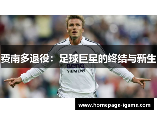 费南多退役：足球巨星的终结与新生