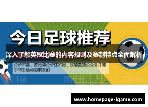 深入了解英冠比赛的内容规则及赛制特点全面解析 深入了解英冠比赛的内容规则及赛制特点全面解析
